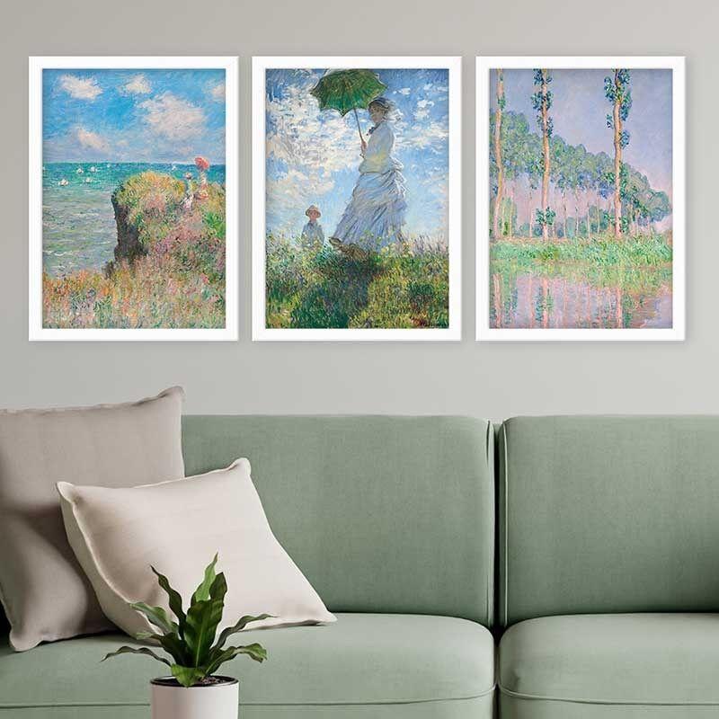 Wallity Set uramljenih slika 3BC_UN547252, 3 dijela