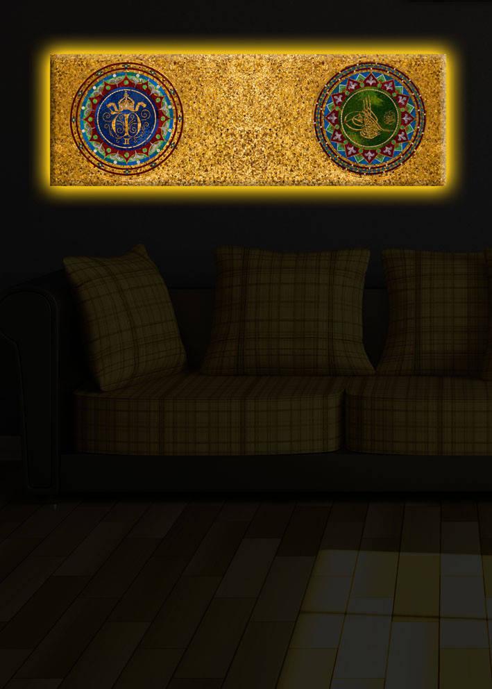 Zidna slika sa LED osvetljenjem 3090DACT-24, 30x90 cm