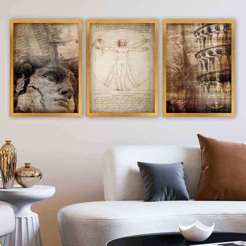 Wallity Set uramljenih slika 3AC_UN6809471, 3 dijela