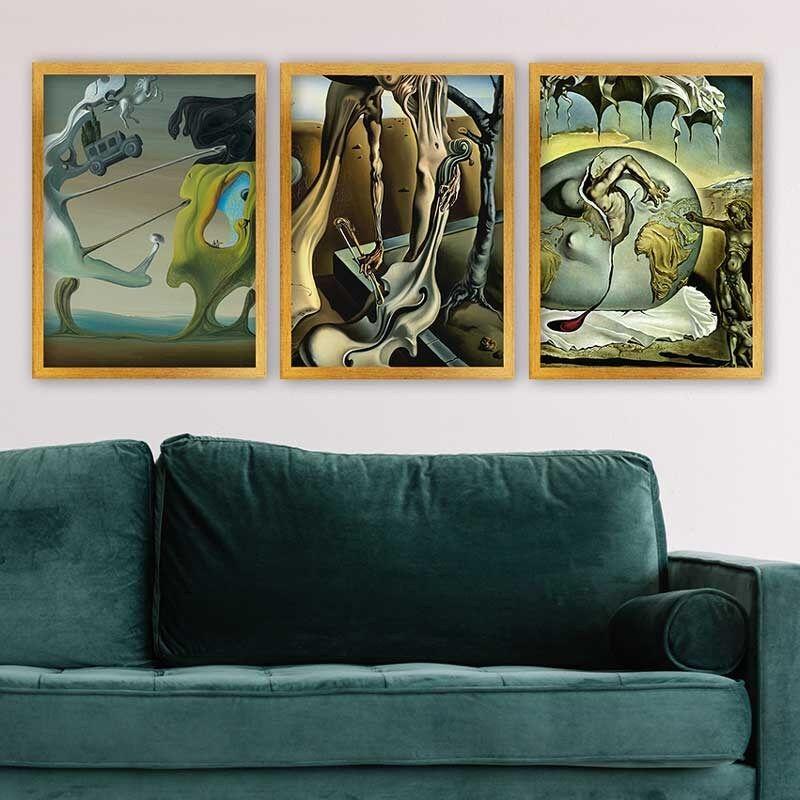 Wallity Set uramljenih slika 3AC_UN261045, 3 dijela