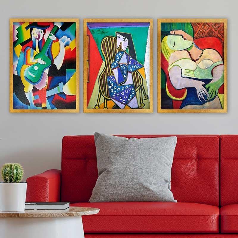 Wallity Set uramljenih slika 3AC_UNPP13, 3 dijela