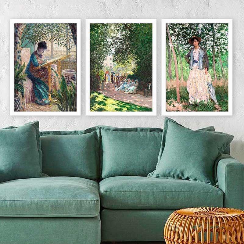 Wallity Set uramljenih slika 3BC_UN547270, 3 dijela