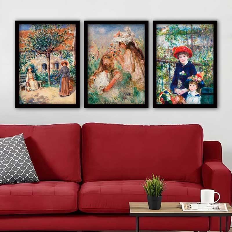 Wallity Set uramljenih slika 3SC_UN3875705, 3 dijela