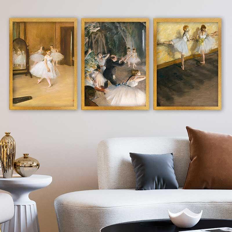 Wallity Set uramljenih slika 3AC_UN2684867, 3 dijela