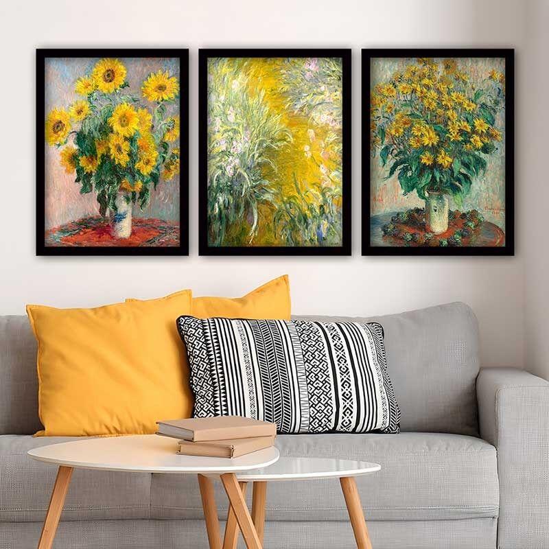 Wallity Set uramljenih slika 3SC_UN547262, 3 dijela