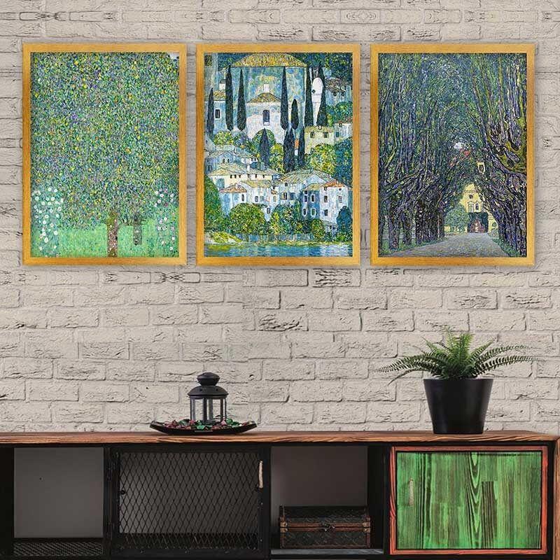 Wallity Set uramljenih slika 3AC_UN3848003, 3 dijela