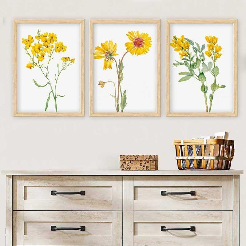 Wallity Set uramljenih slika 3NTC_22613791, 3 dijela