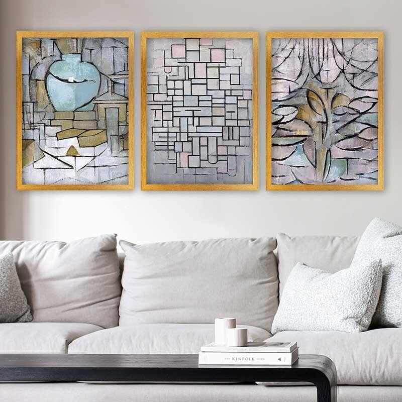 Wallity Set uramljenih slika 3AC_UN3894517, 3 dijela