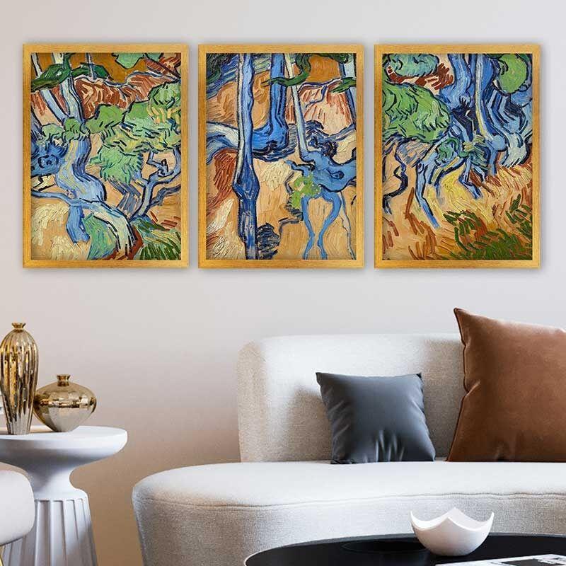 Wallity Set uramljenih slika 3AC_UN3868449, 3 dijela