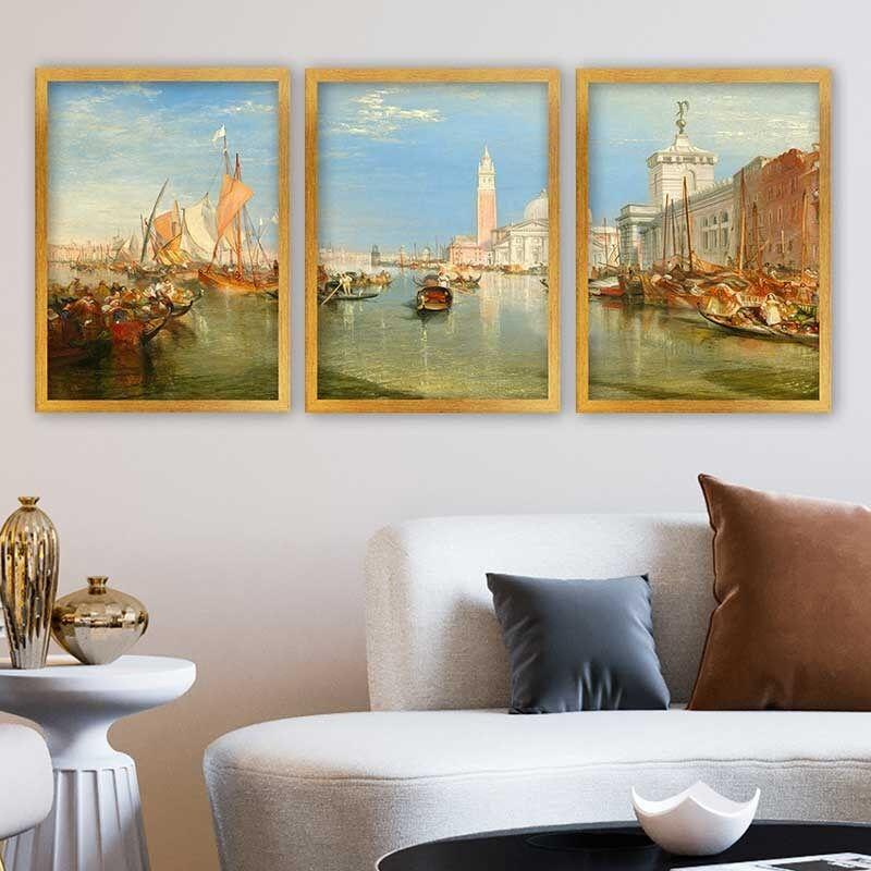 Wallity Set uramljenih slika 3AC_UN5666, 3 dijela