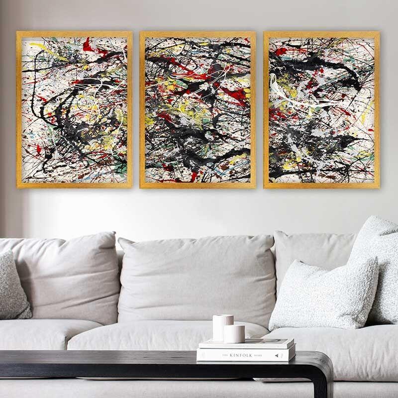 Wallity Set uramljenih slika 3AC_UN1438755097, 3 dijela