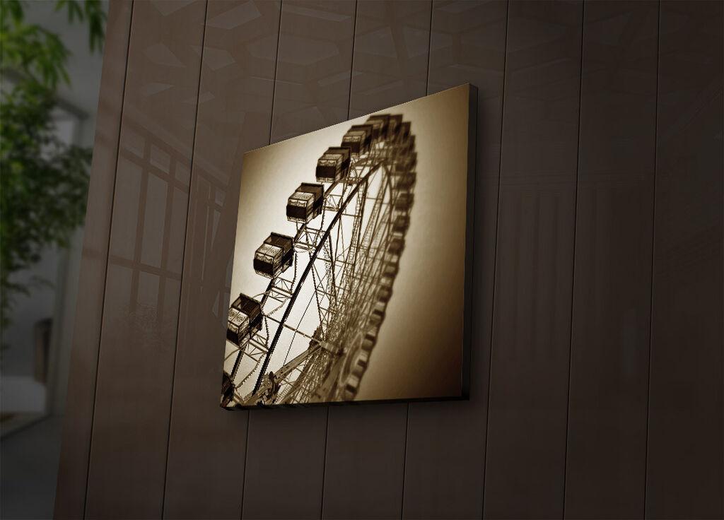 Zidna slika sa LED osvetljenjem 2828IACT-56, 28x28 cm