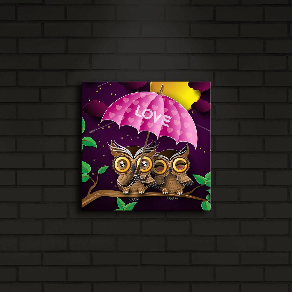 Zidna slika sa LED osvetljenjem 2828IACT-13, 28x28 cm