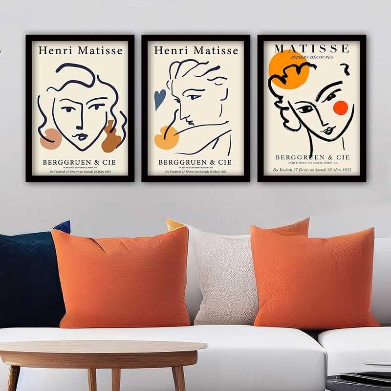 Wallity Set uramljenih slika 3SC_UN451418, 3 dijela