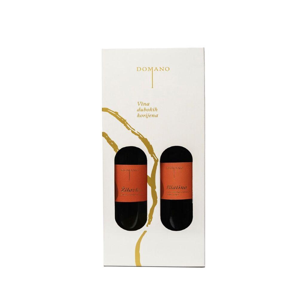 Domano Vino Žilavka 0, 75l i Vino Blatina, 0.75l