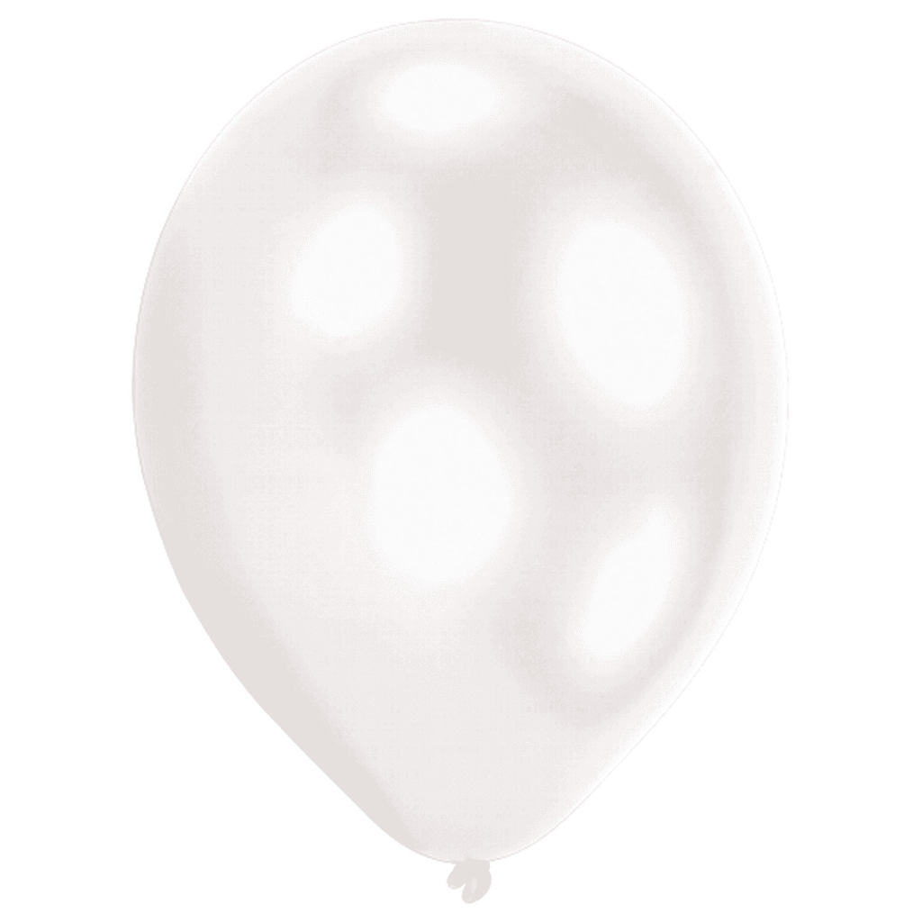 Partydeco Lateks balon sa LED svijetlom, 27,5 cm