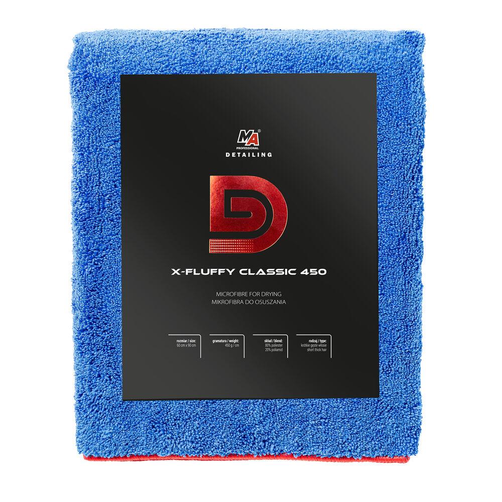 Detailing Krpa mikrofiber višenamjenska X-Fluffy Classic 20-D31, 450 g/m², 60x90cm, Plava