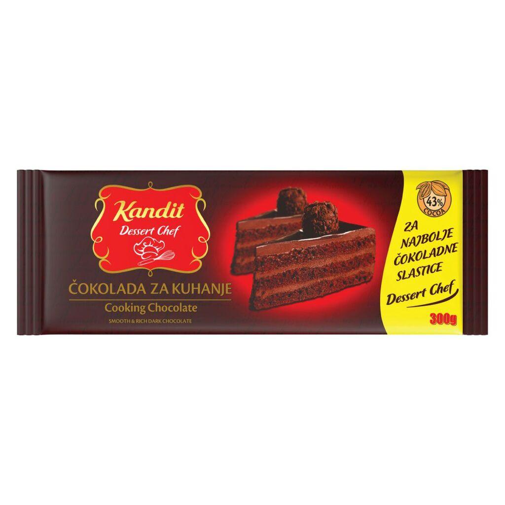 Kandit Čokolada za kuhanje, 300g