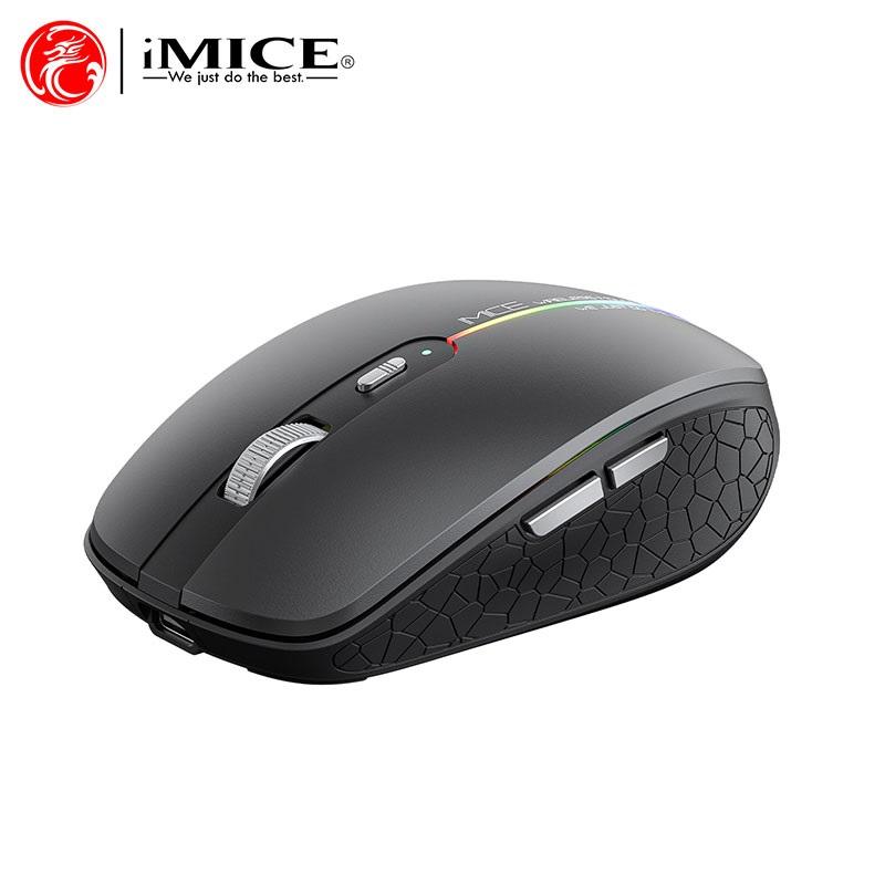 Imice Bežični Miš G904 LED+Bluetooth Punjivi 2.4G Crni