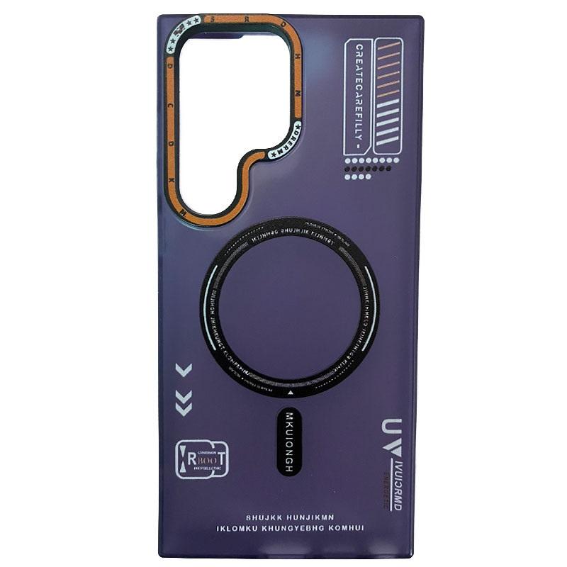 LockMate Silikon MagSafe Samsung S23 Ultra Ljubičasta