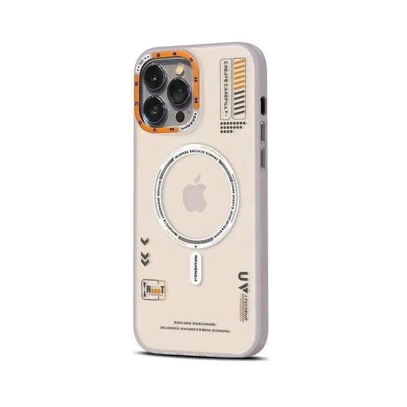 LockMate Silikon MagSafe iPhone 15 Pro Max Bijela