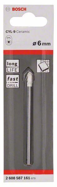 BOSCH Bušilica za pločice CYL-9 Ceramic 2608587161 6 x 80 mm srebrna