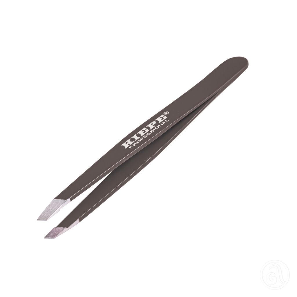 Kiepe Pinceta Za obrve, B-140, Kosi vrh, Braon