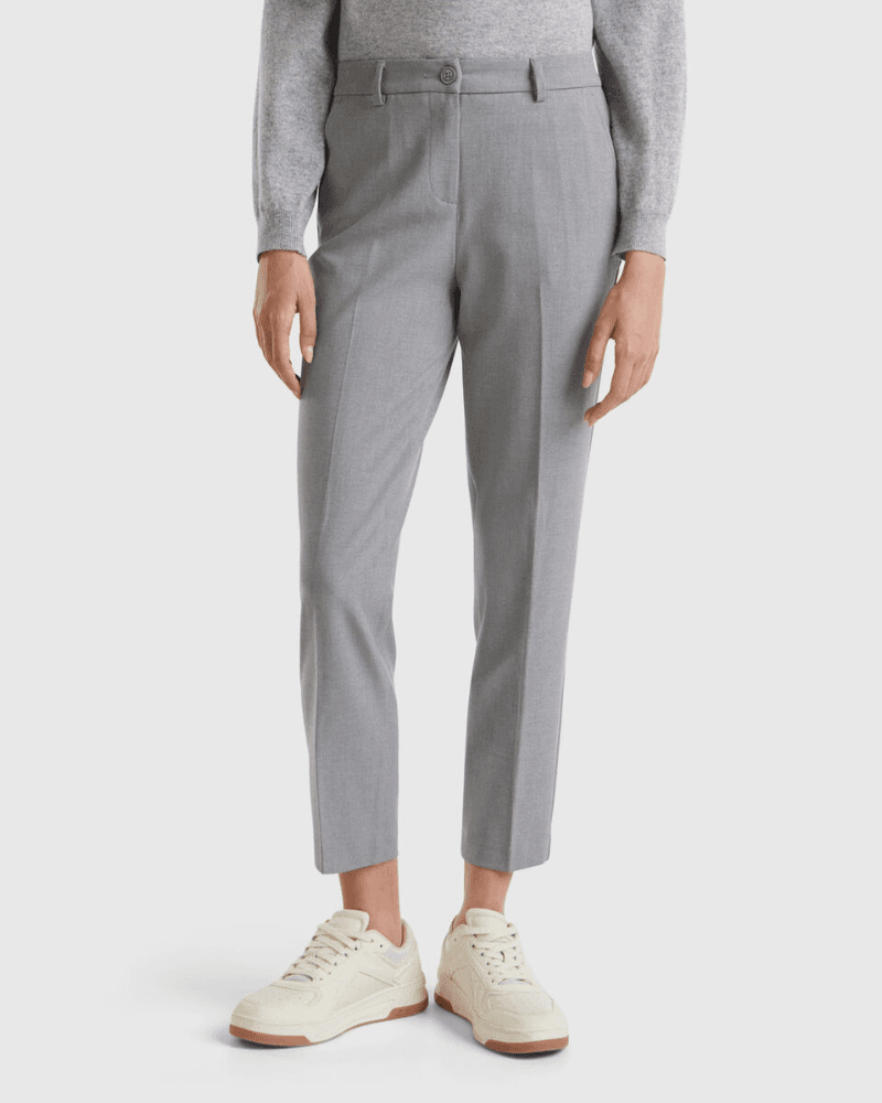 Benetton Ženske hlače 4L4H557R4-907-48, Sive