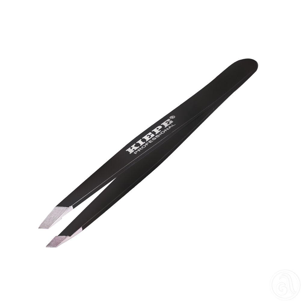 Kiepe Pinceta Za obrve, B-140, Kosi vrh, Crna