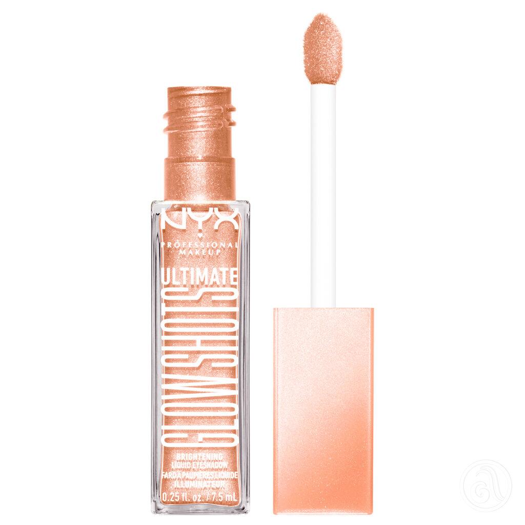 Nyx Professional Tečna sjenka za oči Ultimate Glow Shots UGS, 7.5ml, UGS08 Twisted Tangerine