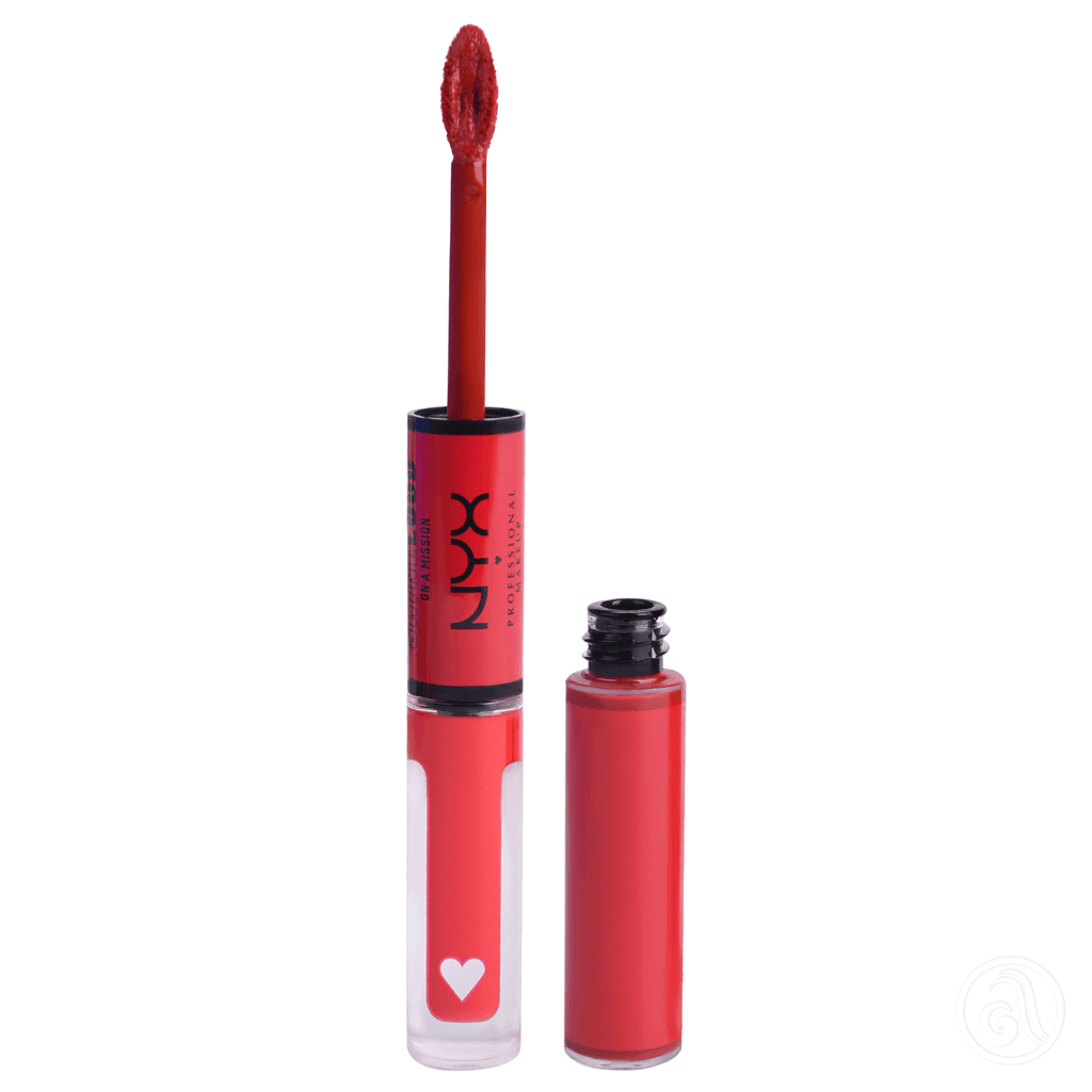 Nyx Professional Sjaj i tečni ruž Shine Loud, 6.8ml, SLHP17 Rebel In Red