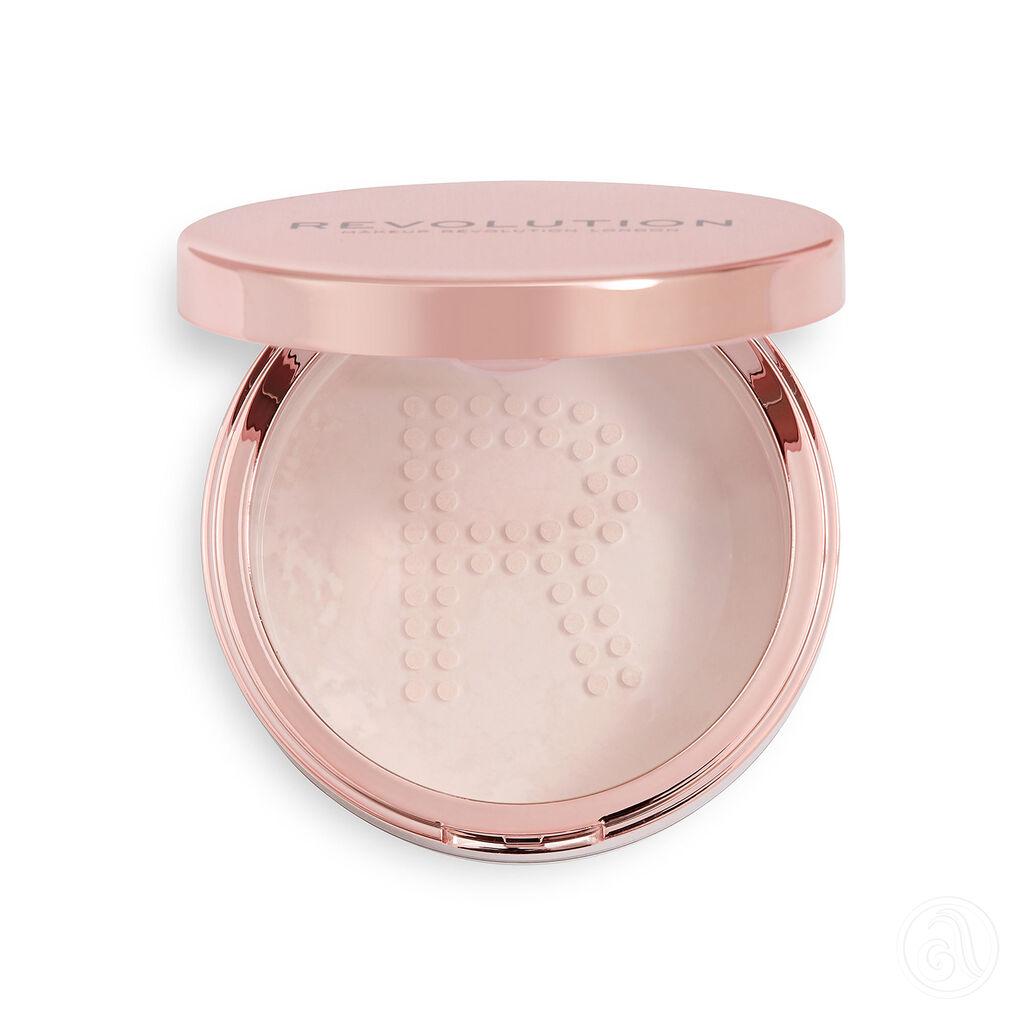 Makeup Revolution Vodootporni puder Conceal & Fix, 13g, Svijetlo-ružičasta