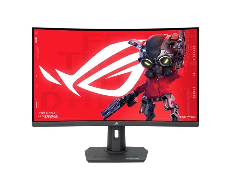 ASUS monitor ROG Strix XG32WCMS QHD, 280Hz, USB-C zakrivljeni, crni