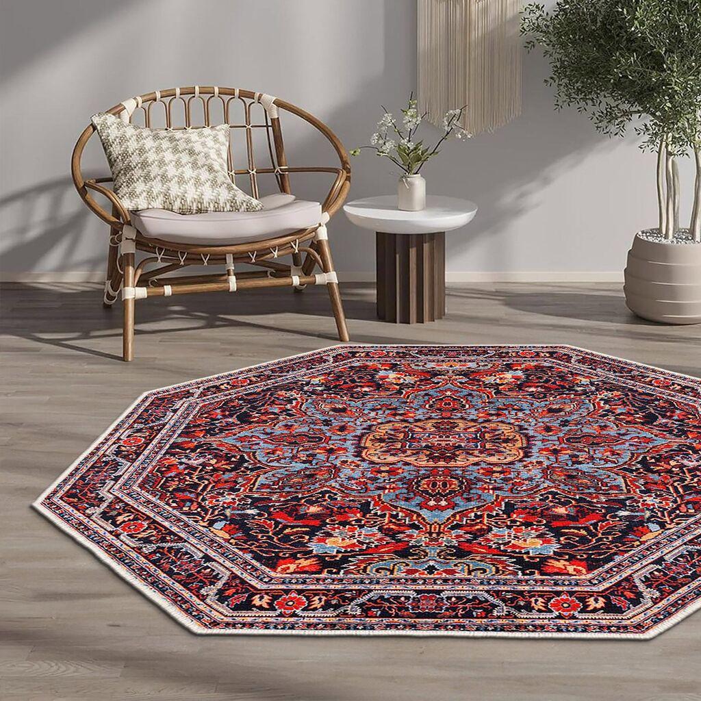 Conceptum Hypnose tepih, 160x160cm, Bordeaux