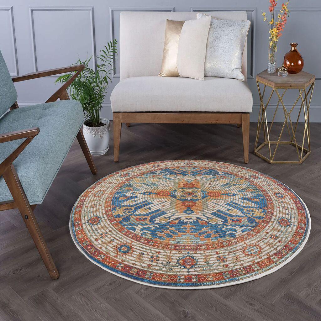 Conceptum Hypnose tepih, 120x120cm, plava