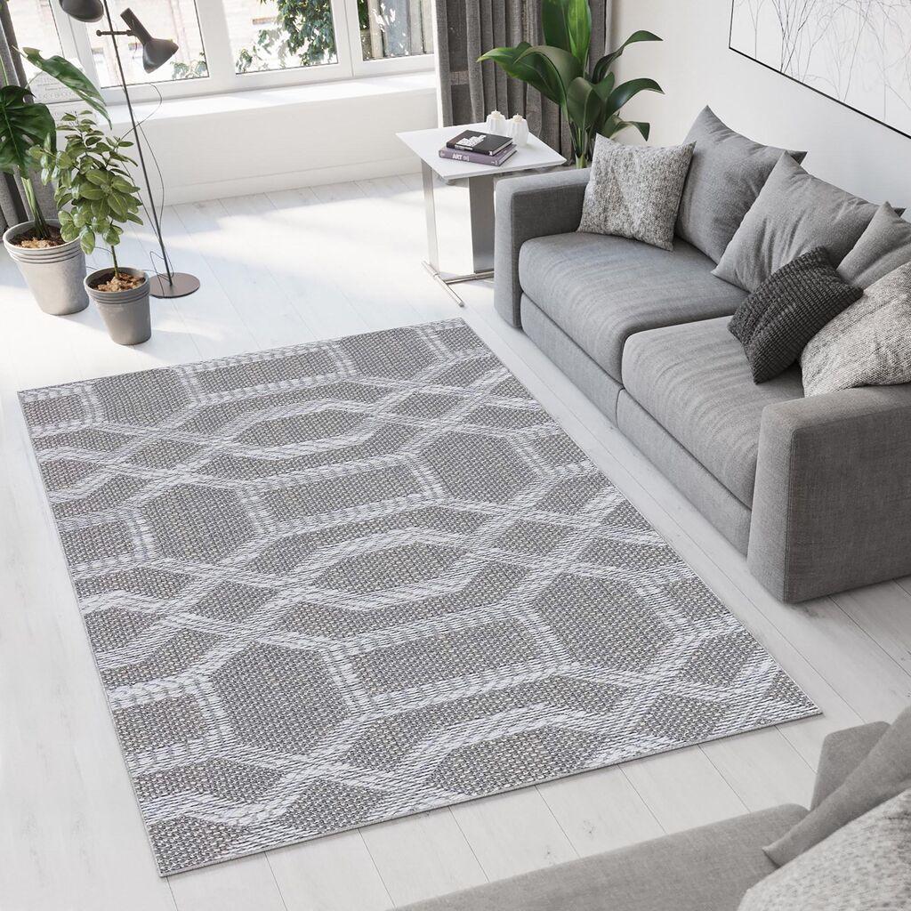 Conceptum Hypnose tepih, 80x150cm, siva