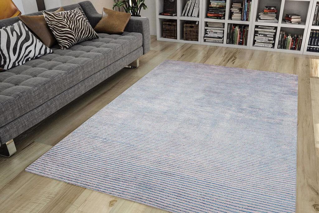 Conceptum Hypnose tepih Funk Chenille 168, 75x150cm, plavi
