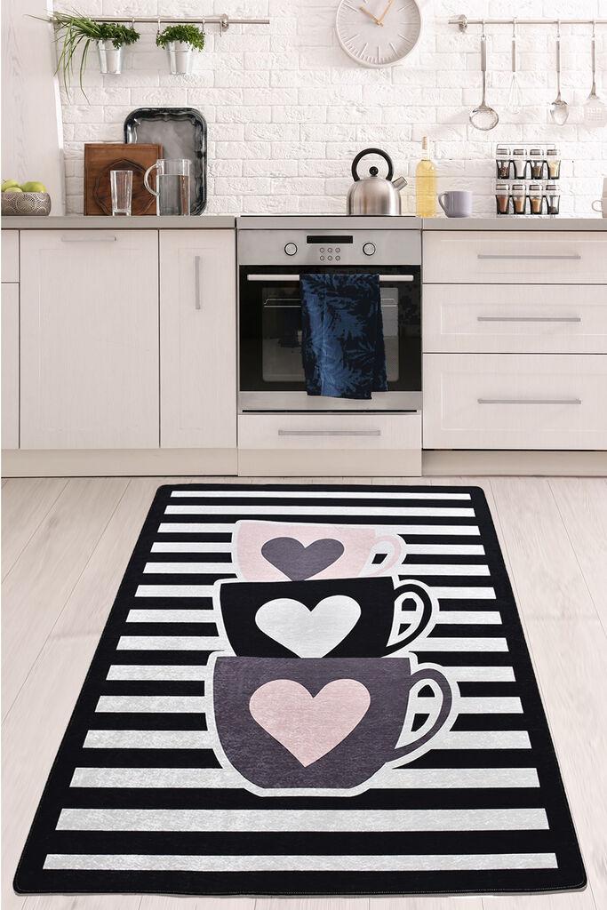 Conceptum Hypnose Carpet Cups Heart, 80x140cm, šarene