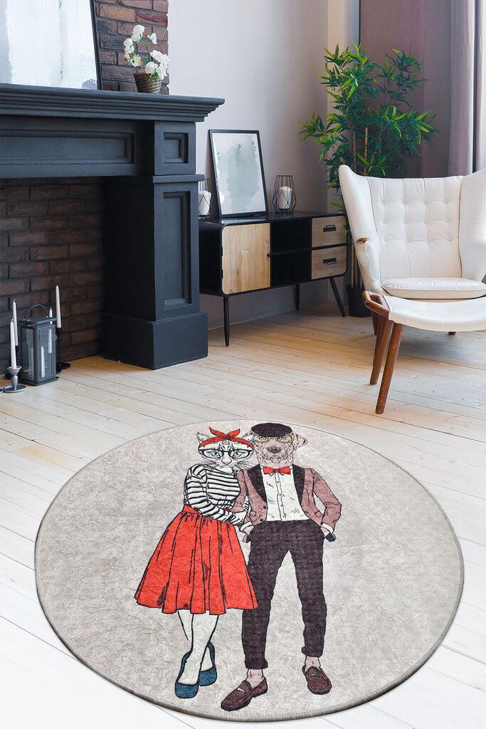Conceptum Hypnose Carpet Best Couple, O100cm, šareno
