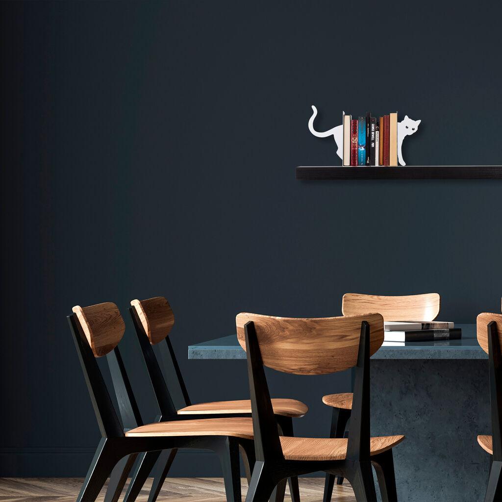 Aberto Design Držač za knjige 5, 35x14x22cm, Bijeli