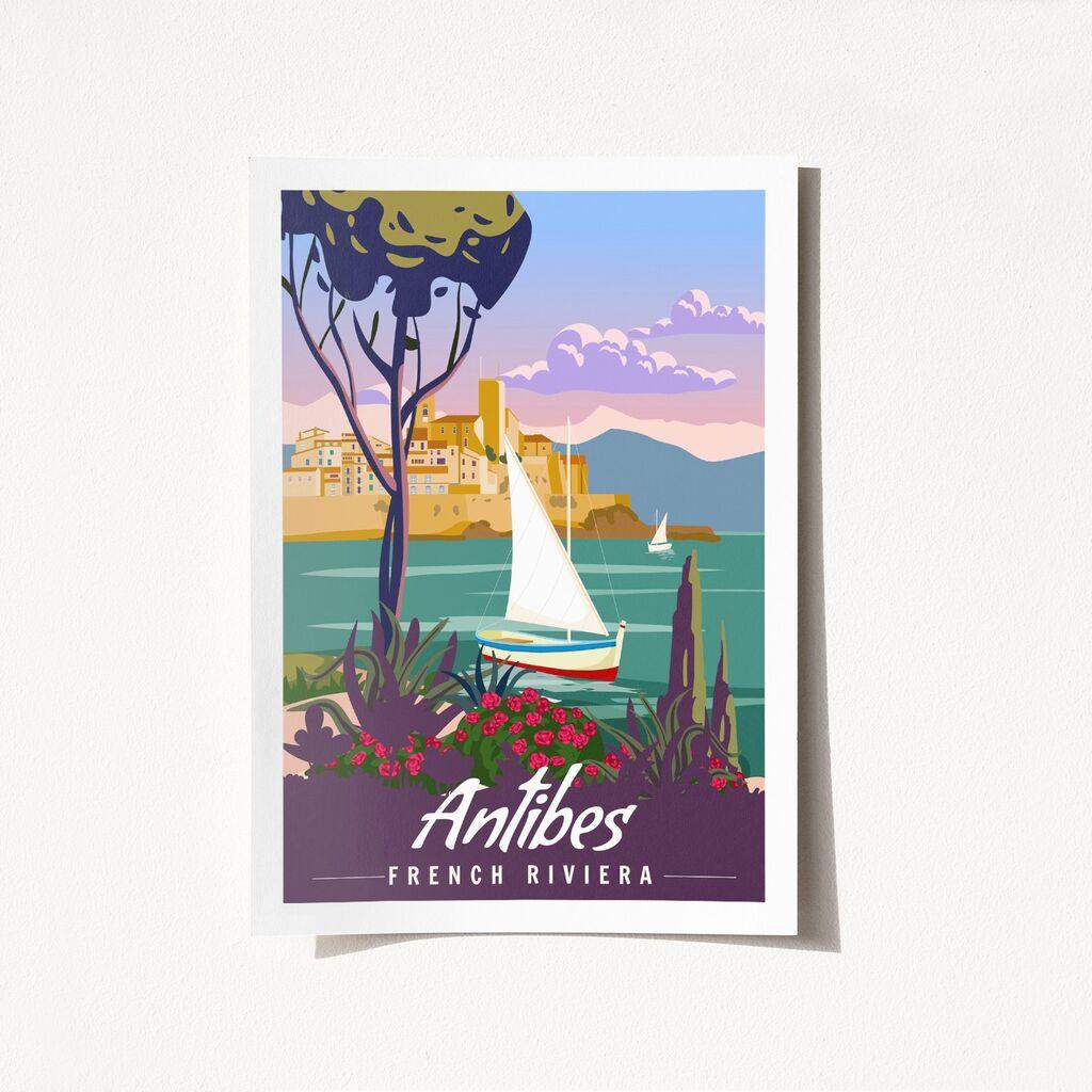 Poster Wallity Antibes-2022, 21x29,7 cm