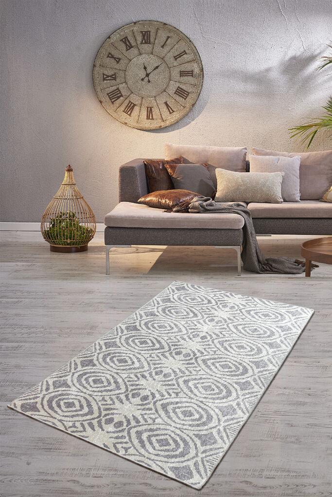 Conceptum Hypnose tepih Blome, 60x140cm, siva