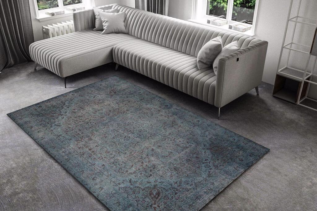 Conceptum Hypnose Tepih Blues Chenille 21, 75x230cm, Zeleni