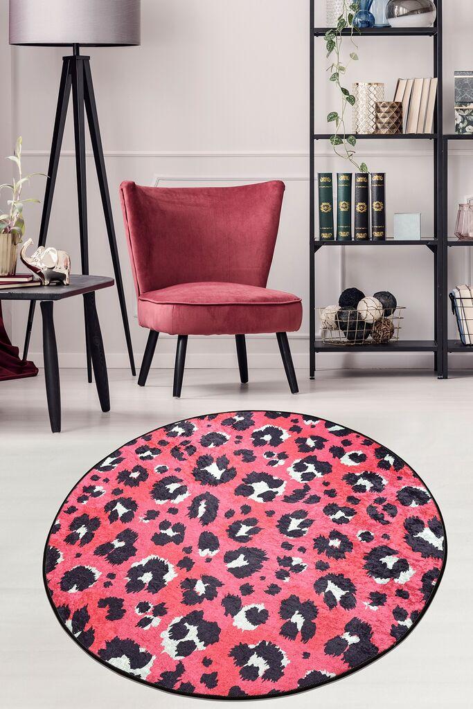 Conceptum Hypnose tepih Leopard, O100cm, roze