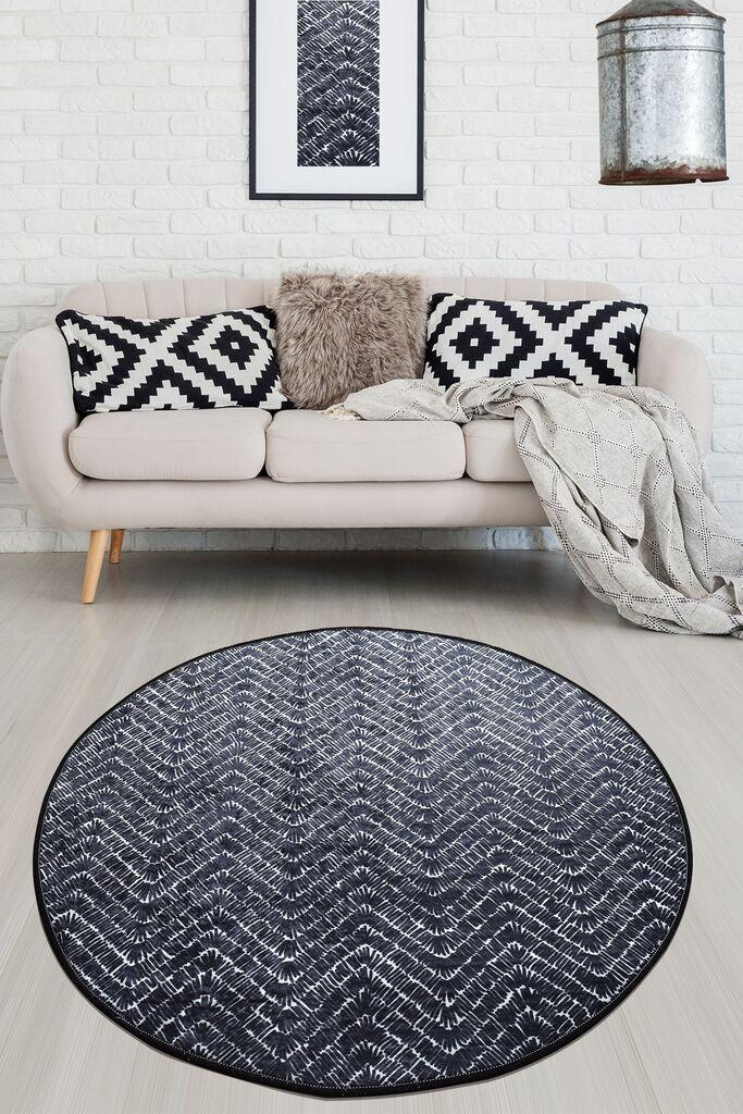 Conceptum Hypnose tepih Tessuto, O100cm, crni