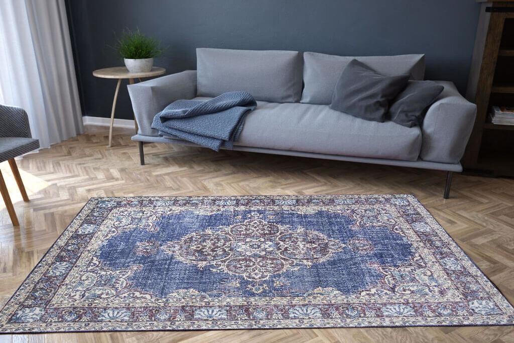 Conceptum Hypnose tepih Blues Chenille 249, 75x230cm, Teget