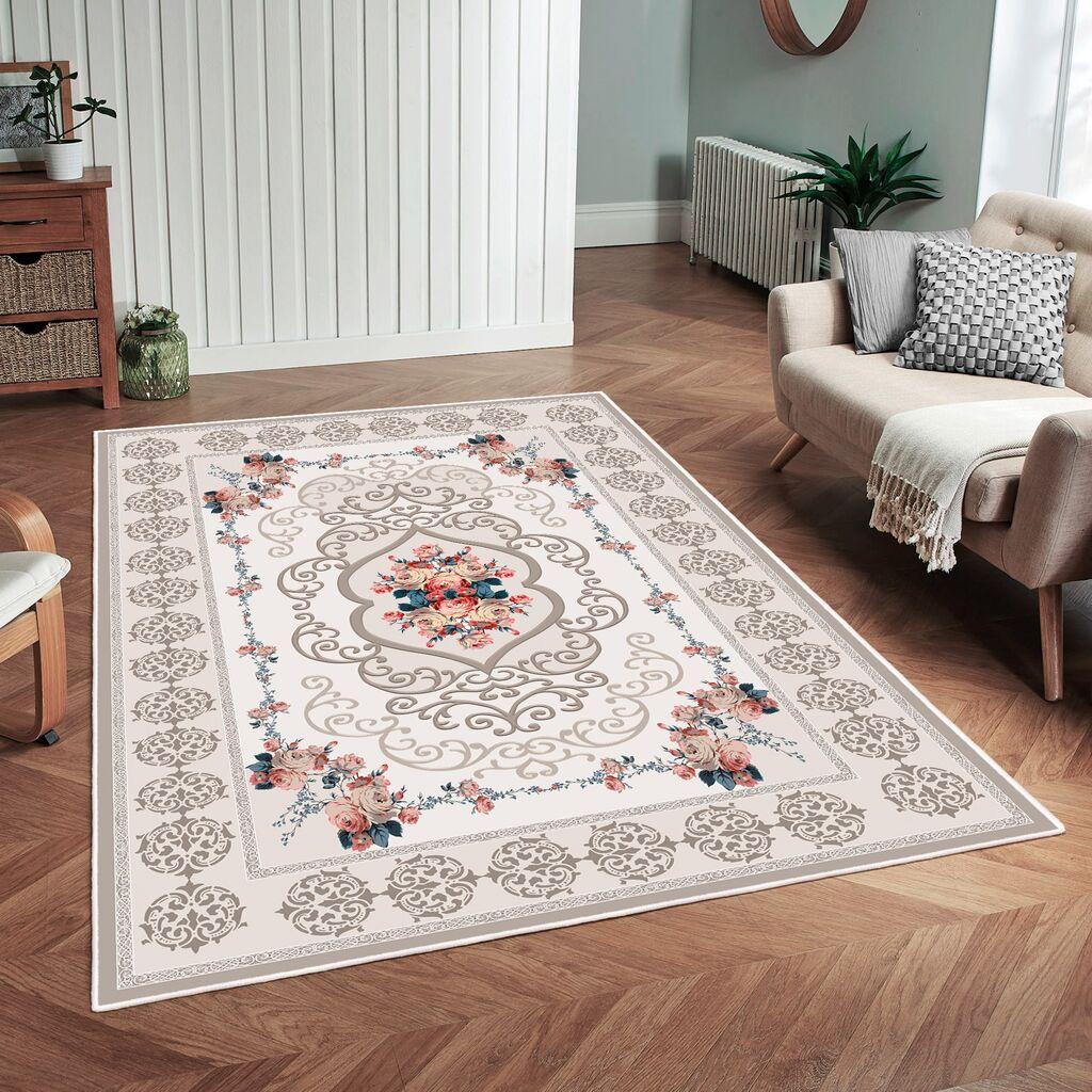 Conceptum Hypnose tepih Woobtny0205, 80x50cm, bijeli