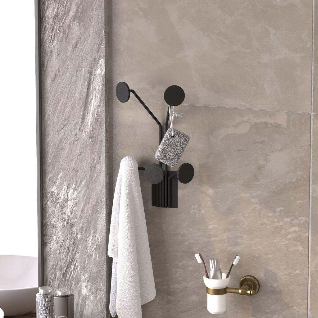 Wallity kuka za vješanje žirafe, crna