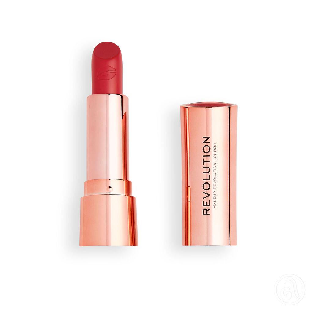 Makeup Kremasti saten ruž Revolution Satin Kiss, 3.5g, Decadence