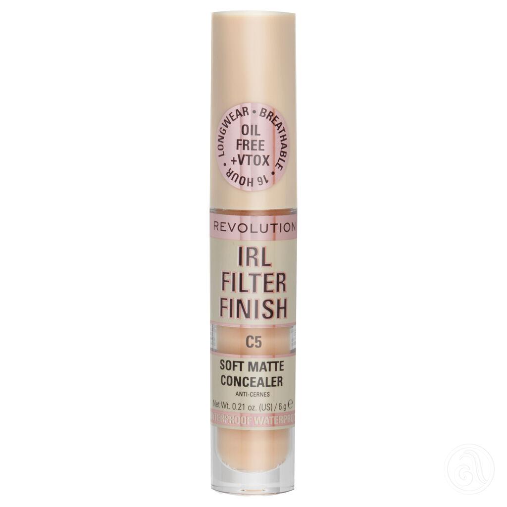 Makeup Revolution Mat tečni korektor IRL Filter Finish, 6 g, C5
